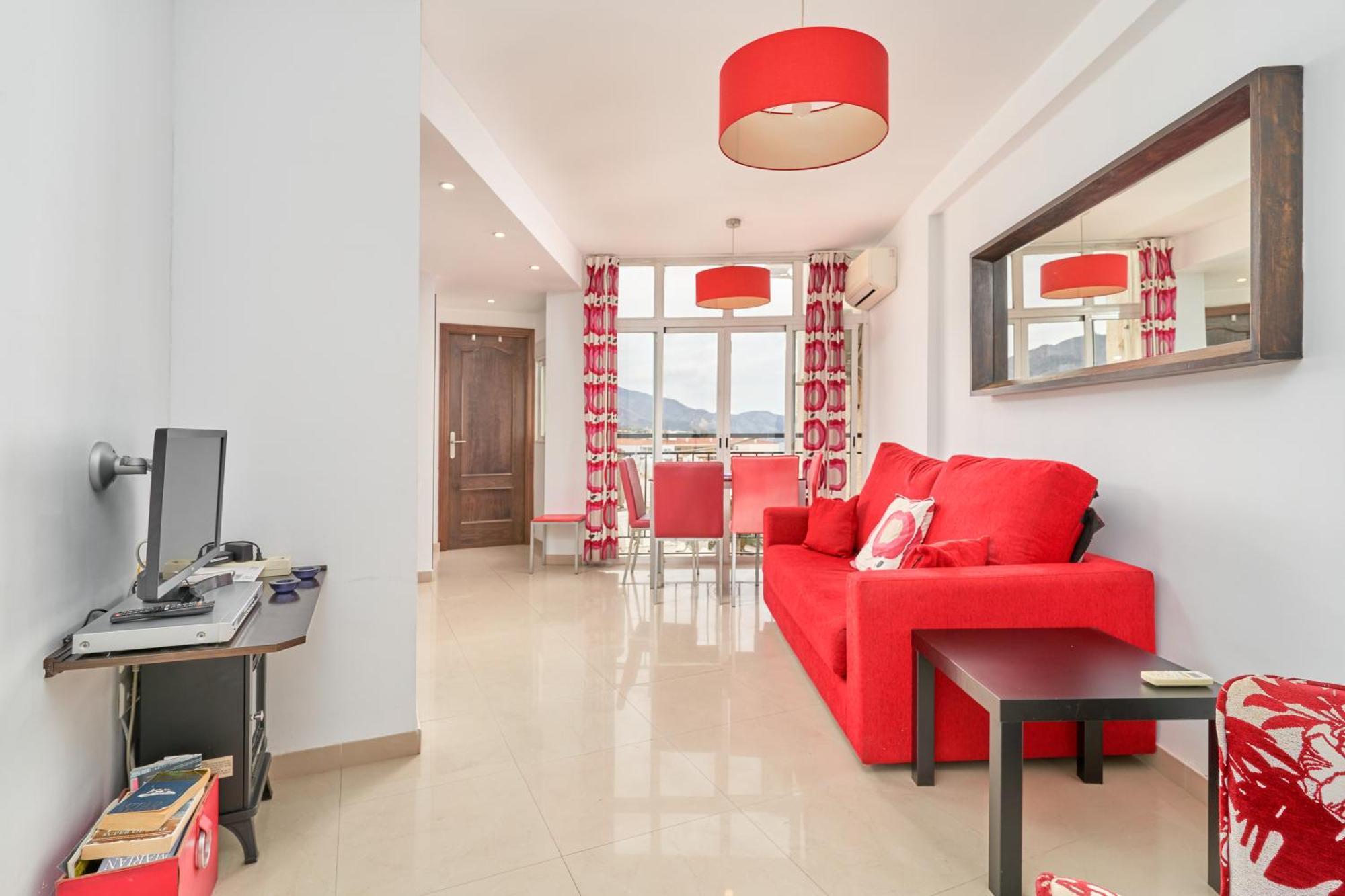 1 Bed Apartment With Sea View Nerja Eksteriør bilde